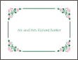 Glories Fancy Corners Note Cards