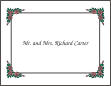 Fancy Corners 5 Note Cards
