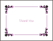 Fancy Corners 8 Color Note Cards