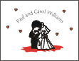 Bride and Groom Informal Wedding Note Card