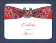 Western Wedding Note Card