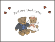 Wedding Teddies Tied the Knot Note Card