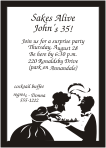 Butler Birthday Invitation