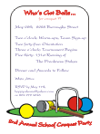 Croquet 2 Party Invitation