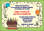 Double Birthday Celebration Invitation