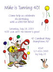 Lobster Boil Birthday Invitation