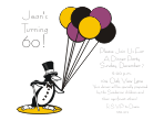 Penguin Birthday Invitation