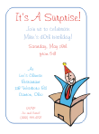 Surprise Birthday Man Birthday Invitation