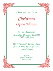 Nice Holiday Christmas Party Invitation