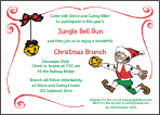 Jingle Bell Run Invitations
