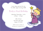 Angel Birthday Party Invitation
