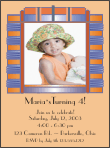 Art Deco 1920's Style Birthday Party Invitation