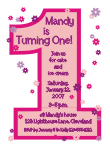 Big Number One! Invitation