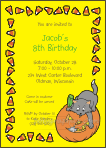 Halloween Birthday Party Invitation