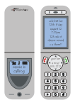 Silver Cell Phone Birthday Invitation