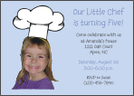 Cooking Photo Invitations