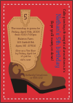 Cowboy Boot Invitations