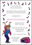 Girls+dance+party+invitations