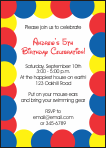 Disney Themed Birthday Party Invitation