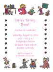 Dress Up Birthday Party Invitation