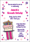 Fun Numbers Birthday Party Invitation