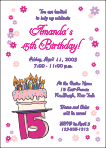 Fun Numbers Birthday Party Invitation