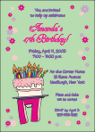 Fun Numbers Birthday Party Invitation