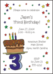 Fun Numbers Birthday Party Invitation