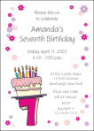 Fun Numbers Birthday Party Invitation