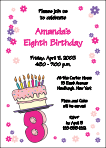 Fun Numbers Birthday Party Invitation