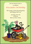 Gardening Party Invitation
