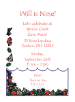 Gem Mining 2 Birthday Party Invitations