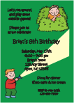Hide and Seek Birthday Invitation