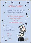 Magic Birthday Party Invitation
