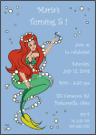 Mermaid Birthday Party Invitation
