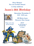 Pirate Birthday Party Invitation