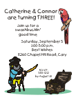 Pirate Birthday Party Invitation