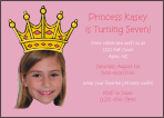 Princess Photo Invitations