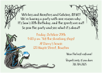 Halloween Birthday Party Invitation