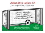 Soccer 2 Birthday Party Invitations