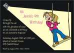 Trapeze 2 Invitations