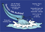 Waterslide 1 Party Invitations