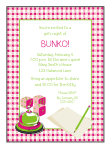 Bunko / Bunco Party Invitation