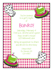 Bunko / Bunco 3 Party Invitation
