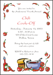 Chili Cookoff Party Invitation