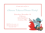 Chinese Takeout Dinner Party