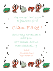 Clam Bake / Lobster Boil Invitation