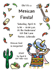 Mexican Fiesta Invitation