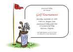 Golf Outing 1 Invitation