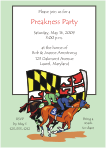 A Preakness Party Invitation